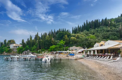 Agni tavernas Corfu Greece web