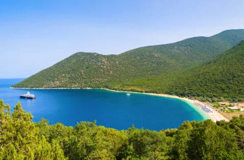Antisamos beach Kefalonia Greece web