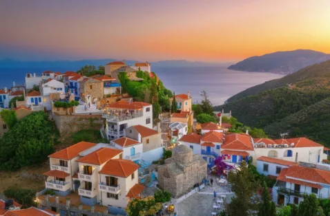 Chora Alonissos Greece web