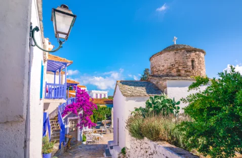 Church Chora Alonissos Greece