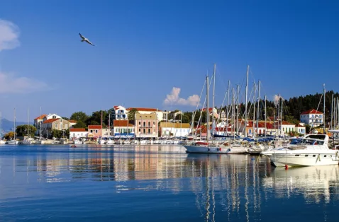 Fiskardo harbour2 Kefalonia Greece web