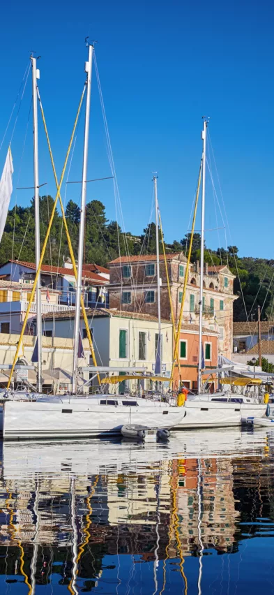 Gaios waterfront Paxos Greece web