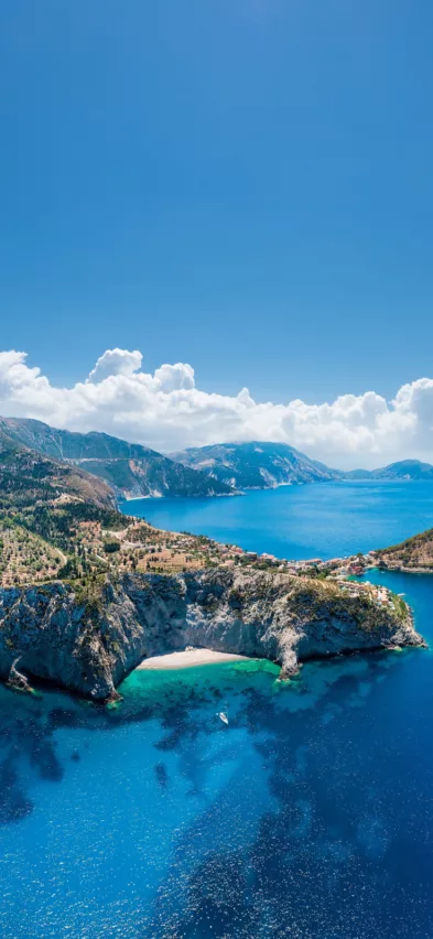 Ionian Islands Aerial Greece web