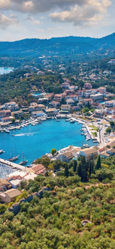 Kassiopi aerial Corfu Greece web