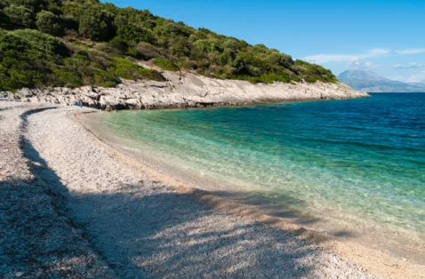 Limonari beach Meganisi Greece web