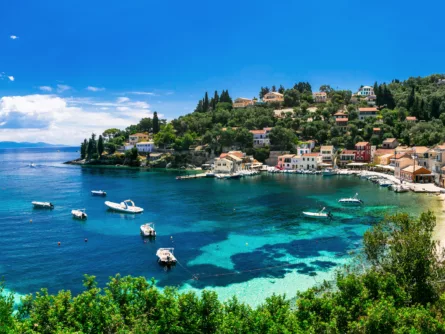 Loggos Paxos Greece web crop