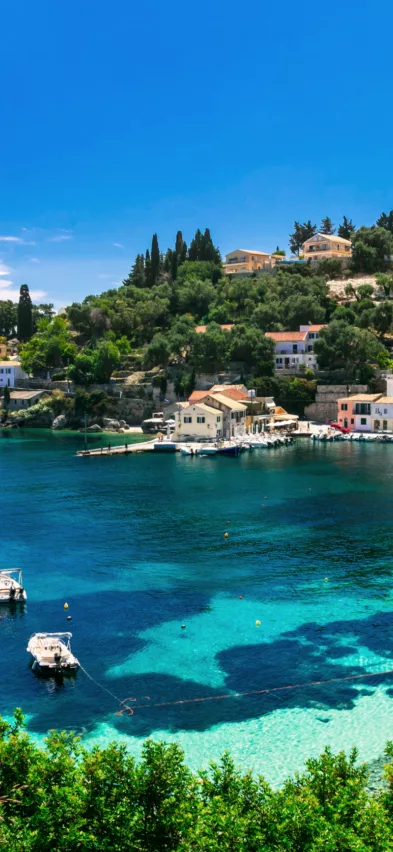 Loggos Paxos Greece web crop
