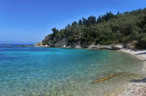 Marmari beach Paxos Greece