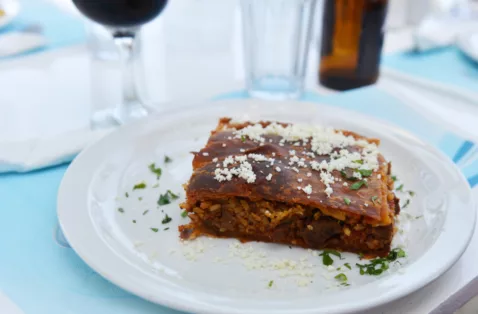 Meat pie speciality Kefalonia Greece web