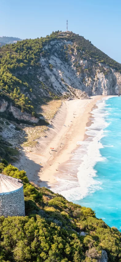Milos beach Lefkada Greece web