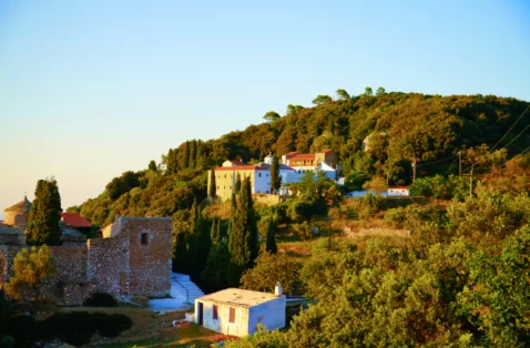 Mount Palouki Monasteries Skopelos Greece