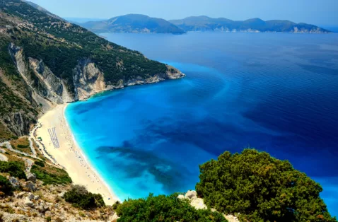 Myrtos Bay Kefalonia Greece web