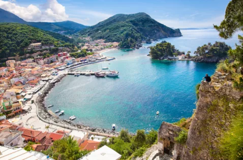 Parga panoramic Parga Greece web