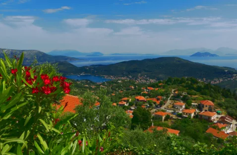 Perachori view of Vathi Ithaka Greece web