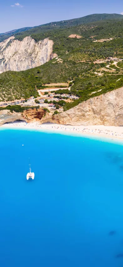 Porto Katsiki panorama Lefkada Greece web