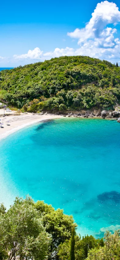 Sarakiniko beach Parga Epirus Greece