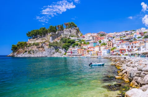 Shutterstock parga castle