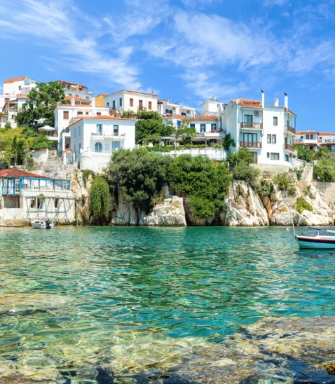 Skiathos town Skiathos Greece web