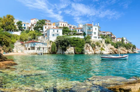 Skiathos town Skiathos Greece web