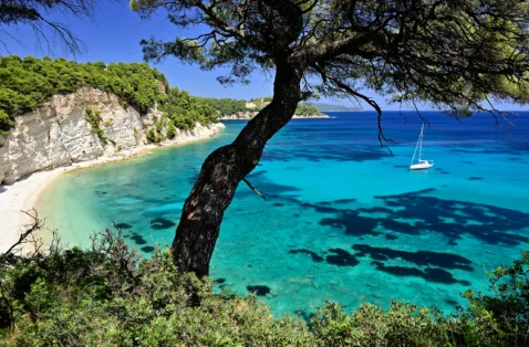 Spartines bay Alonissos Greece