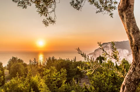 Sunset Erimitis Paxos Greece web