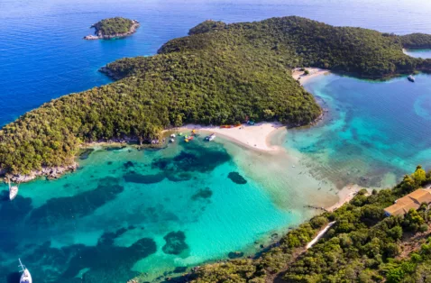 Syvota aerial Epirus Greece web