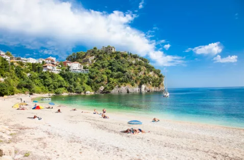 Valtos beach Parga Greece web