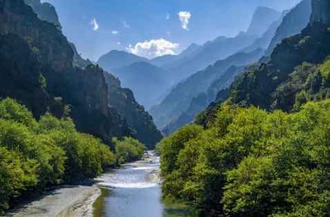 Vikos gorge Epirus Greece web
