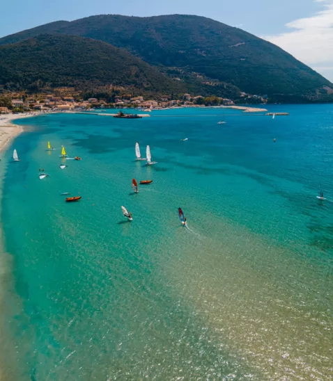 Windsurfing Vassiliki Lefkada Greece