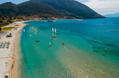 Windsurfing Vassiliki Lefkada Greece
