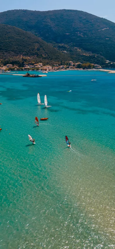 Windsurfing Vassiliki Lefkada Greece